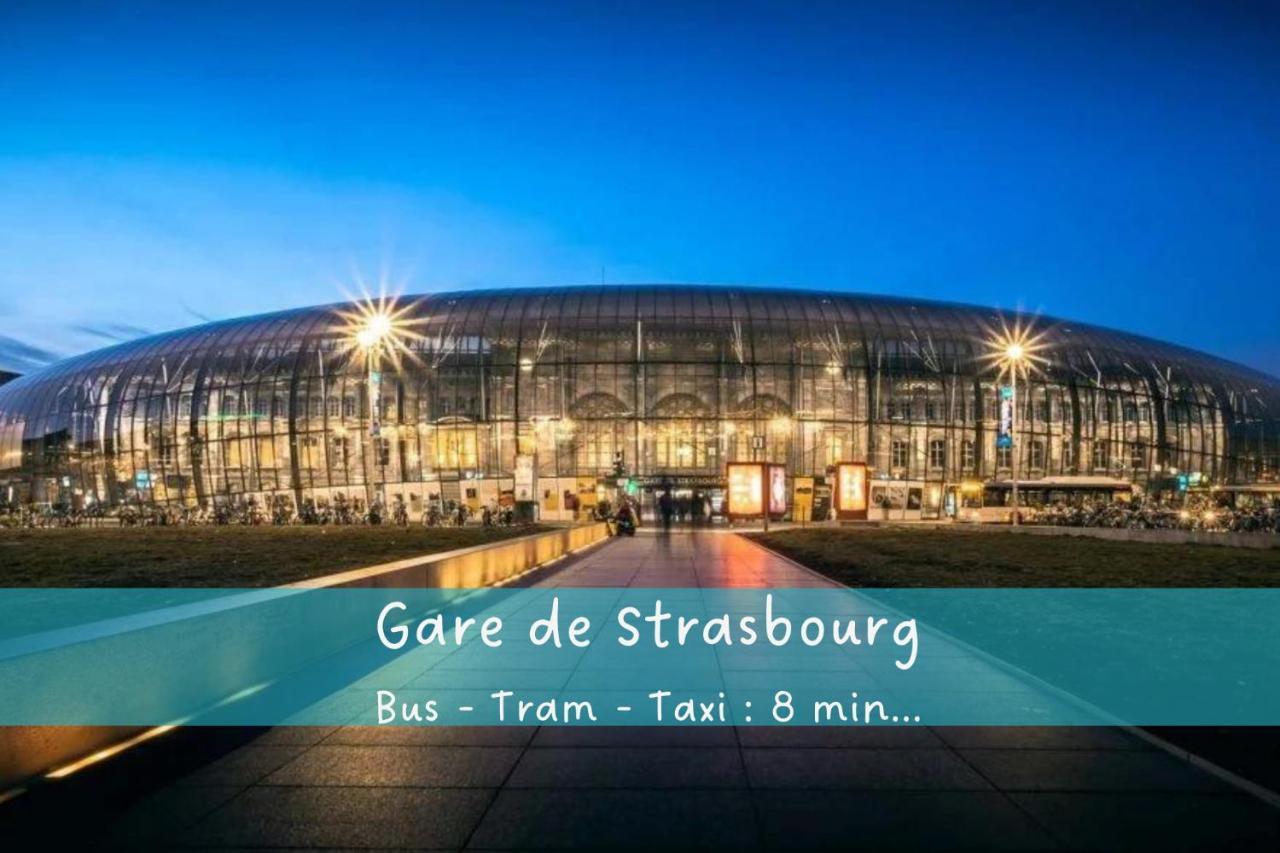 Ferienwohnung VIEUX SCHILIK / Parking / Tram / Parlement / Proche Strasbourg Centre Schiltigheim Exterior foto