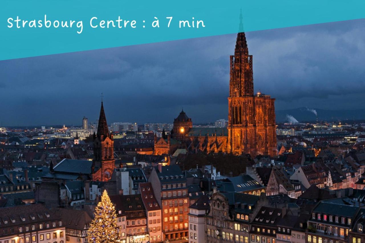 Ferienwohnung VIEUX SCHILIK / Parking / Tram / Parlement / Proche Strasbourg Centre Schiltigheim Exterior foto